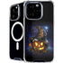 Halloween Cat and Jack O Lantern Pumpkin by Sarah Richter iPhone 16 Pro MagSafe Case
